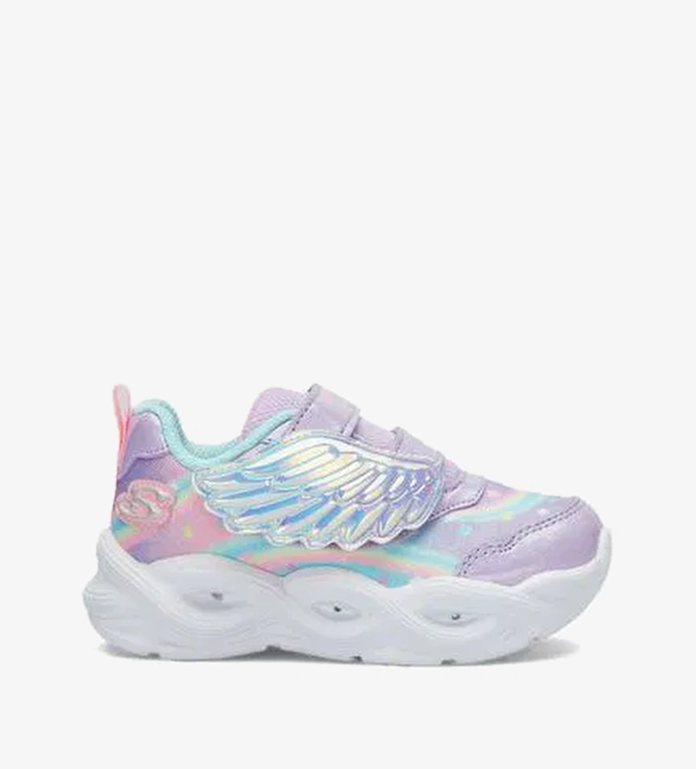 Skechers Twisty Glow Bebek Mor Spor Ayakkabı