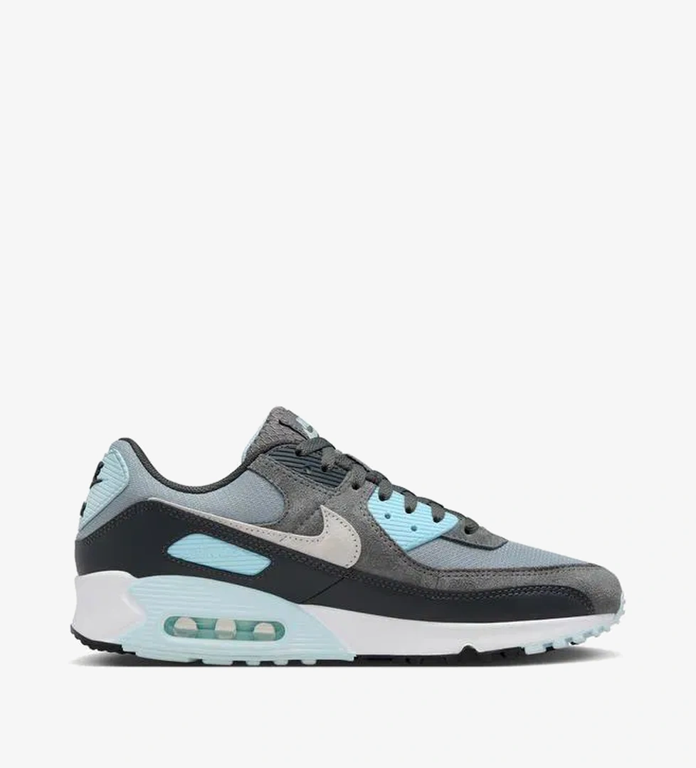 Nike Air Max 90 Erkek Gri Sneaker - Görsel 1