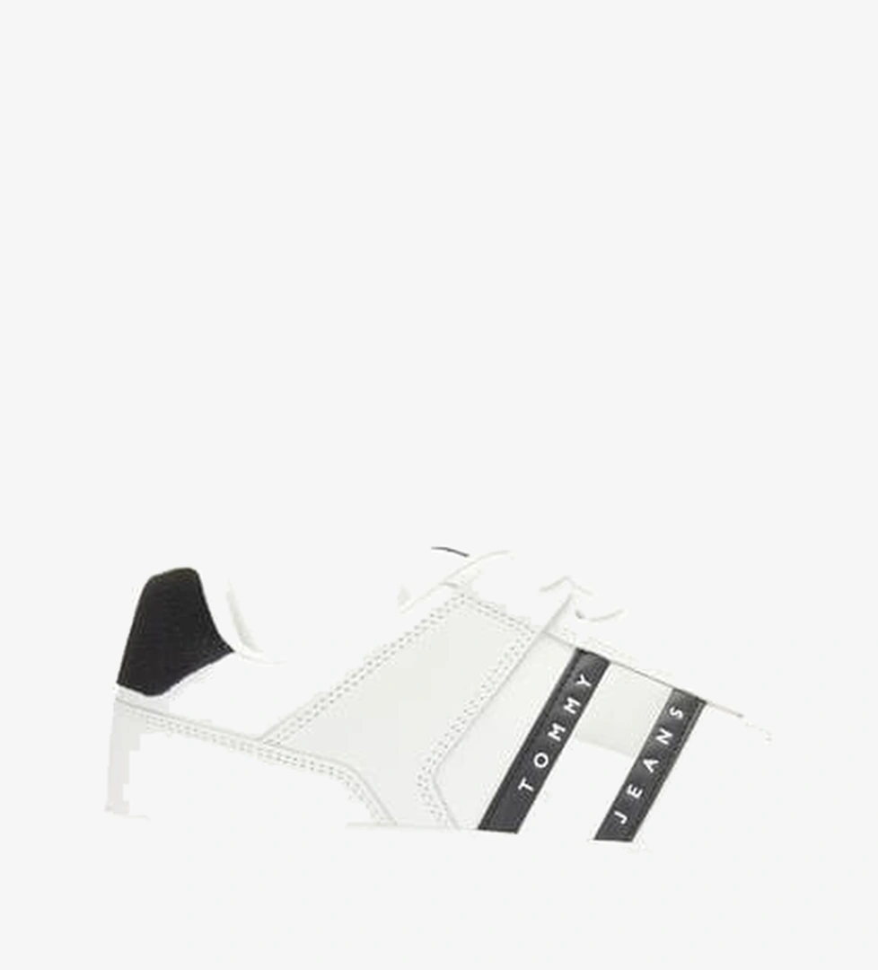 Tommy Jeans The Brooklyn Leather Erkek Beyaz Sneaker - Görsel 1