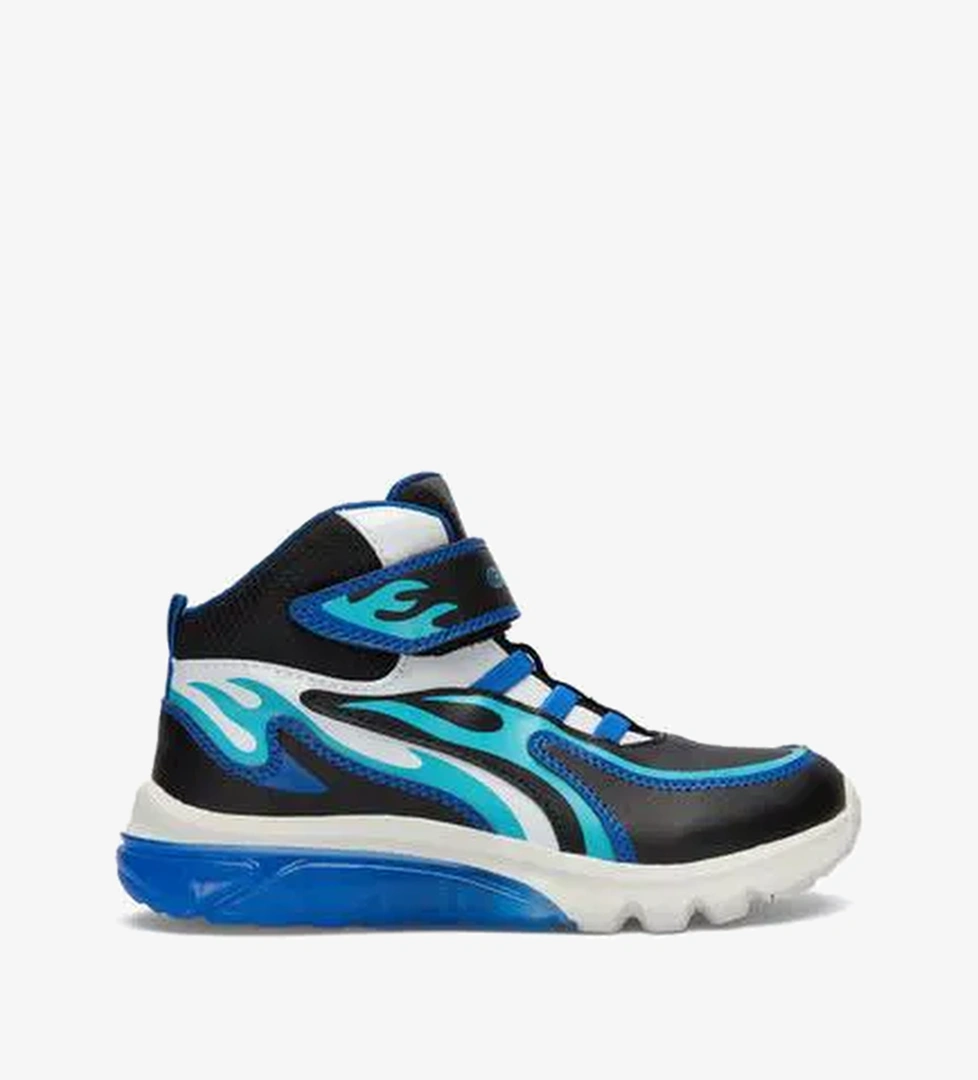 Geox Ciberdron Çocuk Siyah Spor Ayakkabı - Görsel 1