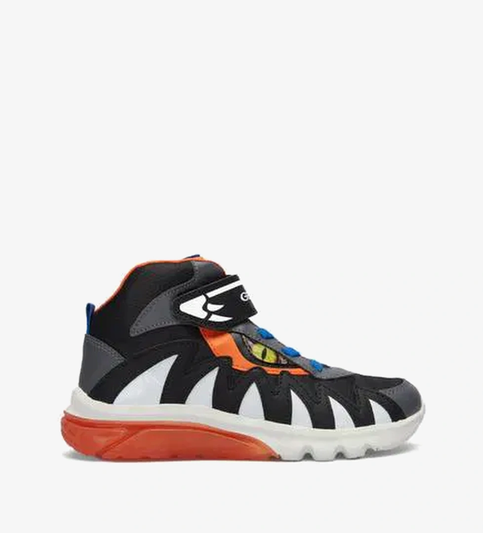 Geox J Ciberdron Çocuk Siyah Spor Ayakkabı