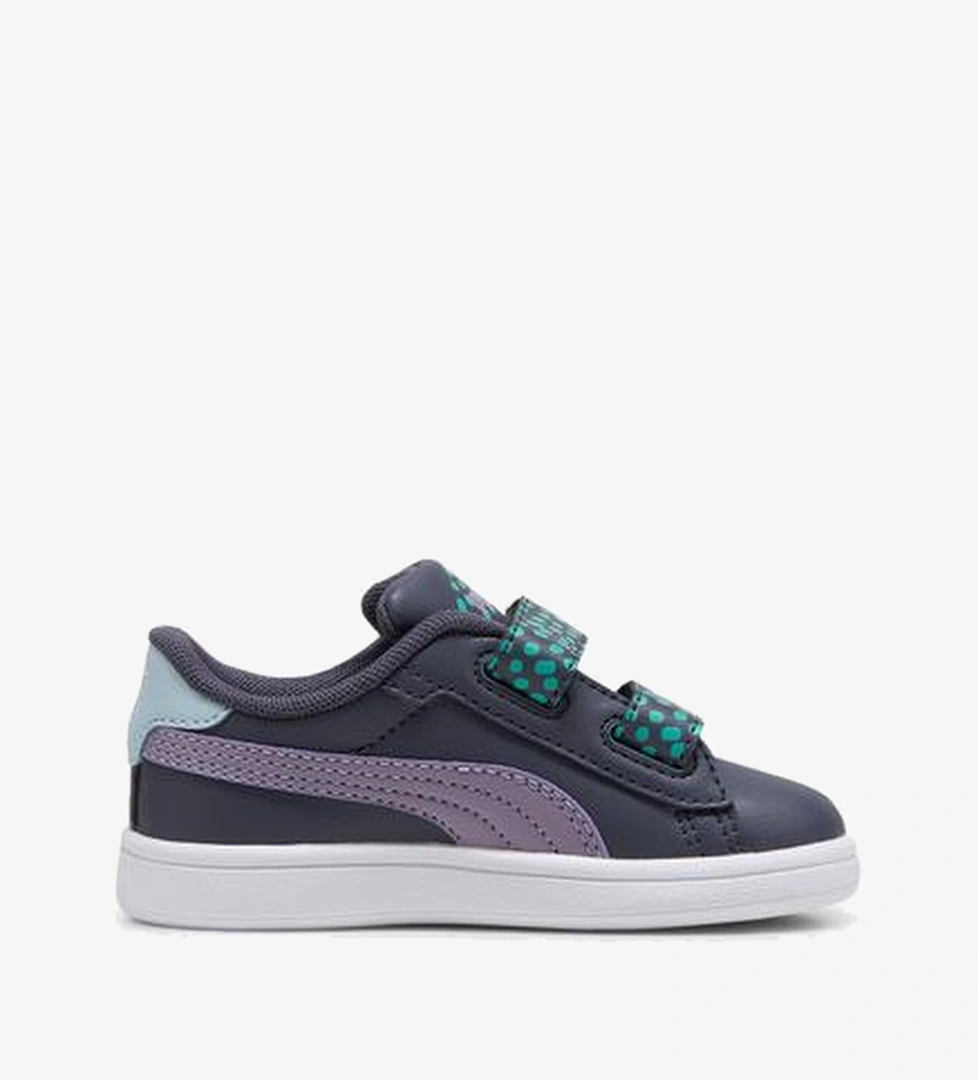 Puma Smash 3.0 FC Bebek Mor Spor Ayakkabı