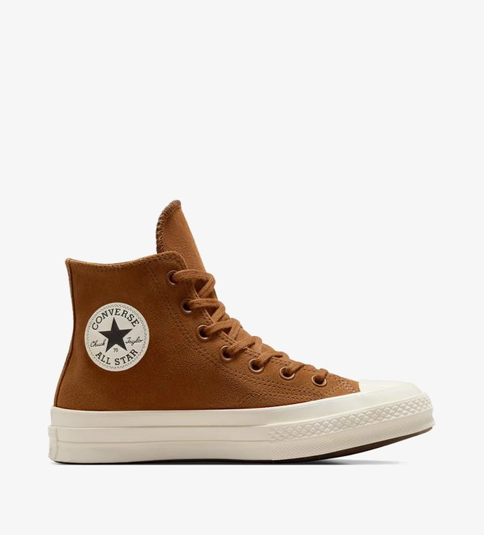Converse Chuck 70 Unisex Kahverengi Süet Sneaker
