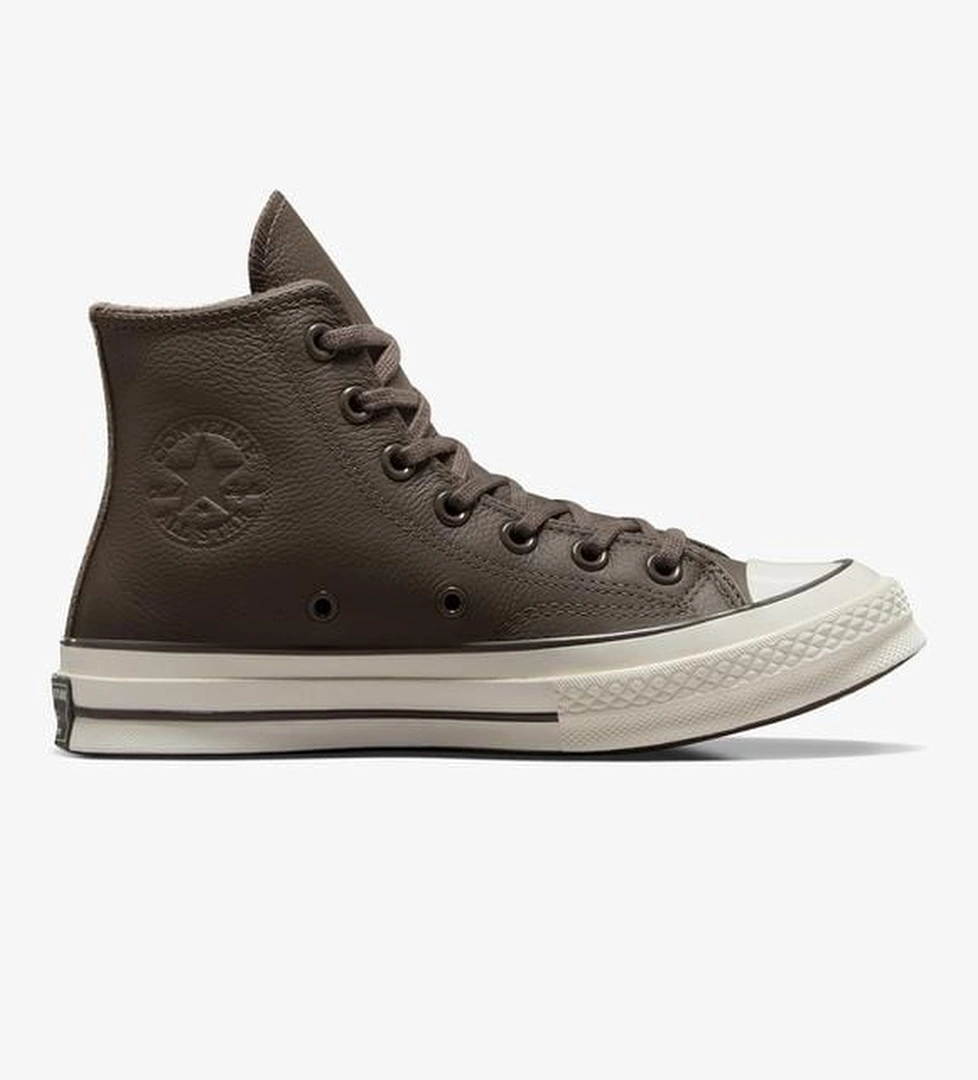 Converse Chuck 70 Unisex Kahverengi Deri Sneaker - Görsel 1