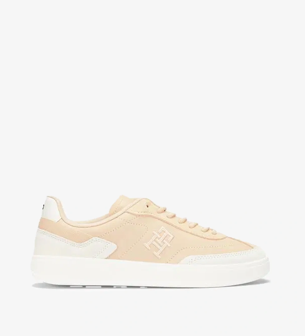 Tommy Hilfiger Heritage Court Kadın Pembe Sneaker - Görsel 1