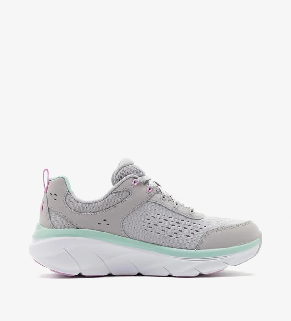 Skechers D'Lux Walker 2.0 Daisy Doll Kadın Gri Spor Ayakkabı