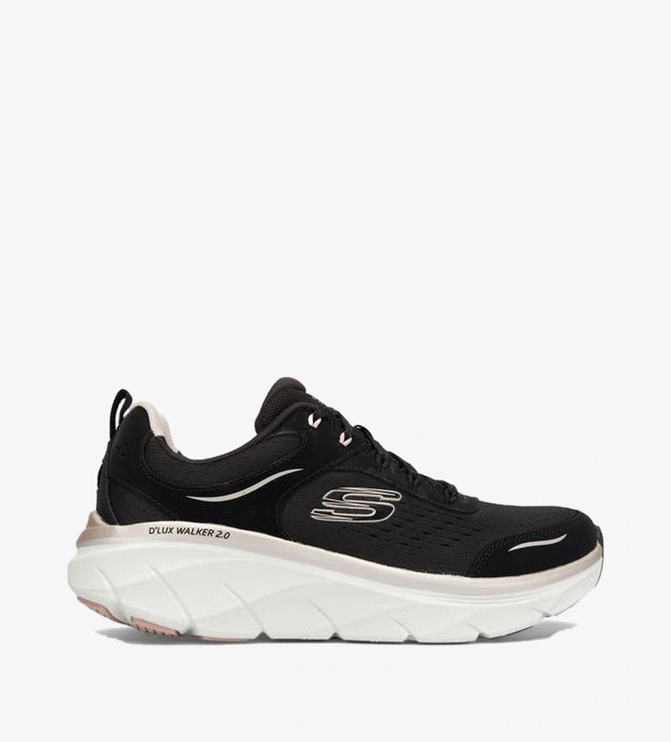 Skechers D'Lux Walker 2.0 Gradient Glam Kadın Siyah Spor Ayakkabı