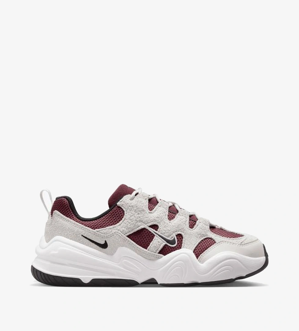 Nike Tech Hera Kadın Gri/Bordo Spor Ayakkabı