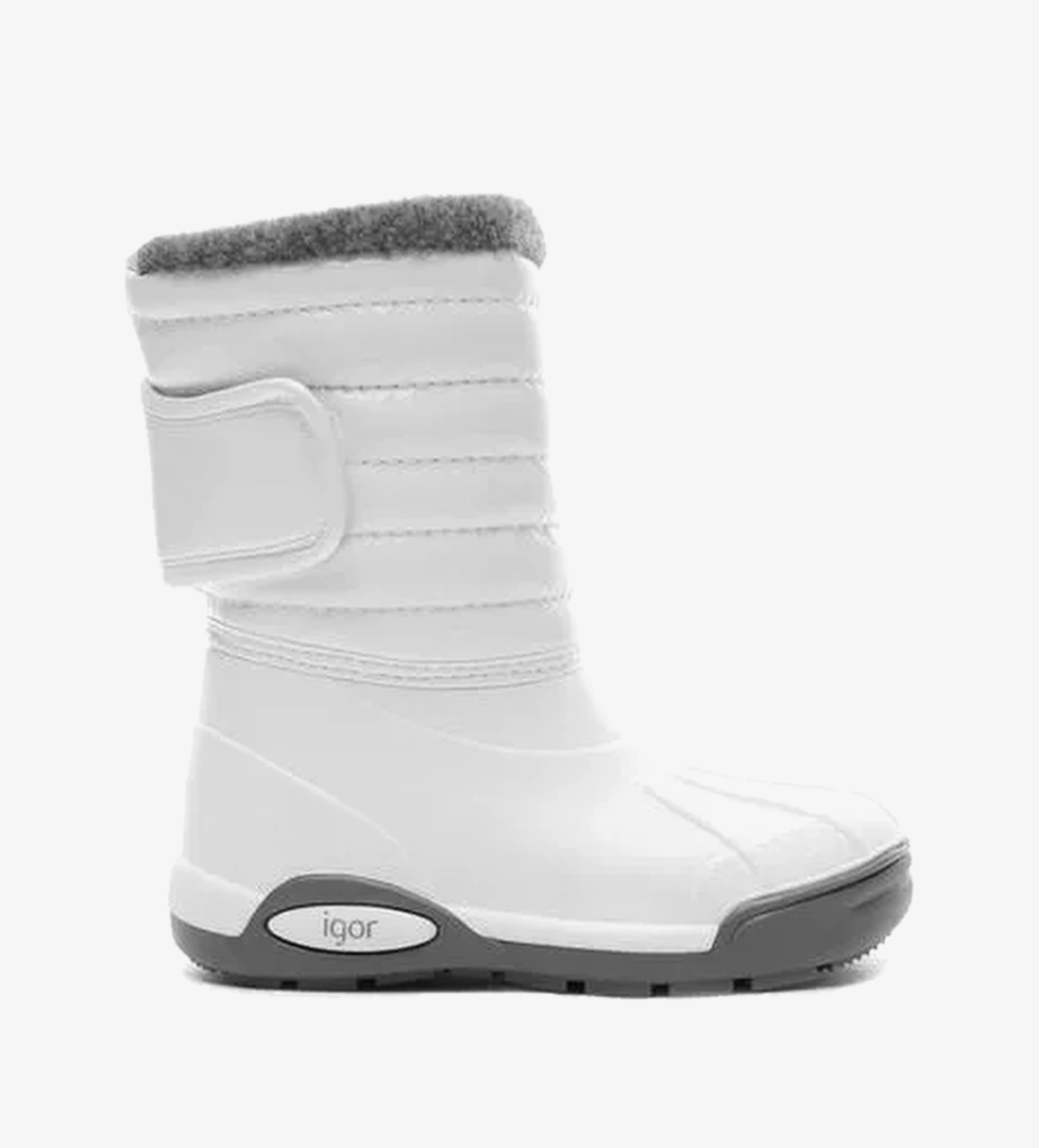 Igor Topo Ski Charol Beyaz Bebek Yağmur Botu