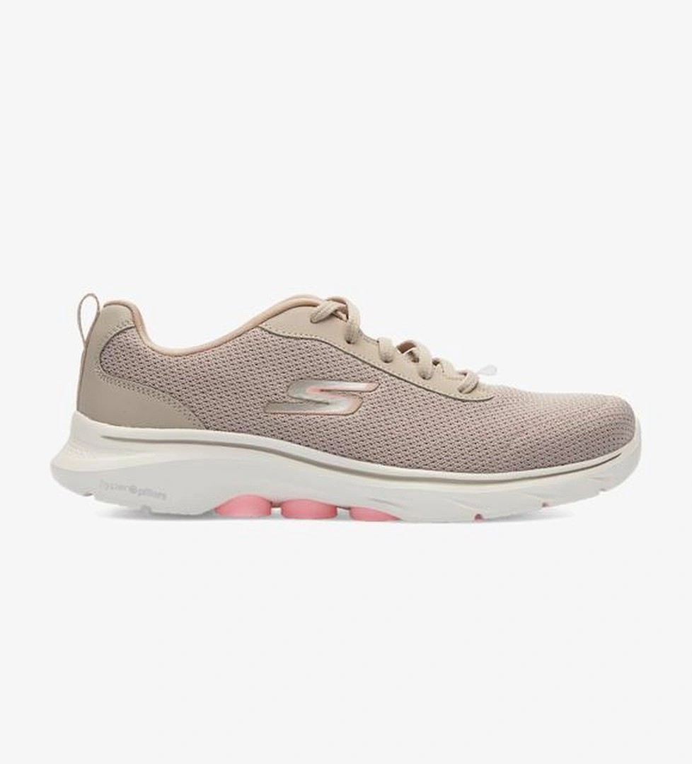 Skechers Skechers Go Walk 7 Kadın Bej Yürüyüş Ayakkabısı Superstep'te! Bej - 1. görsel