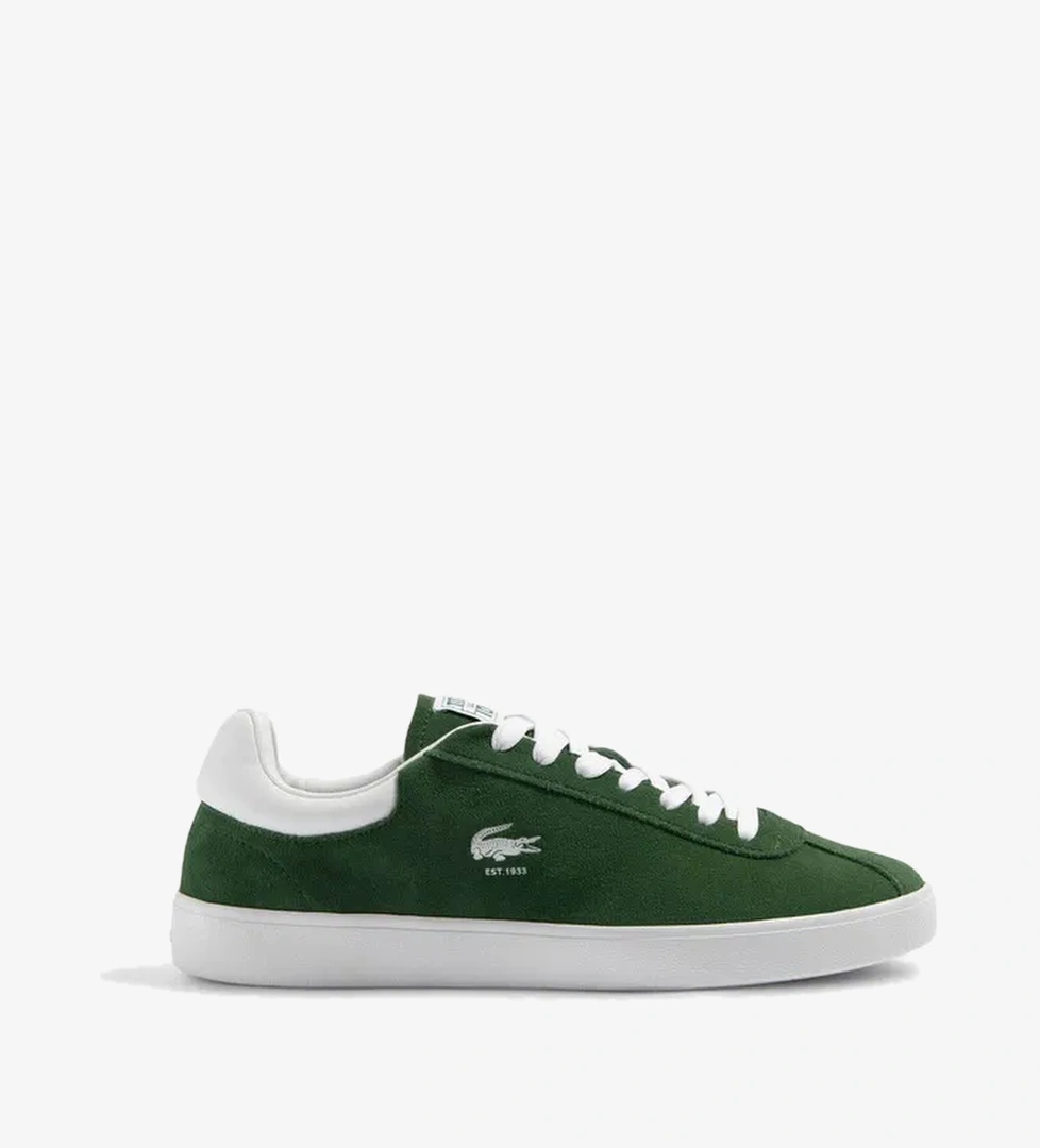 Lacoste Baseshot Erkek Yeşil Sneaker - Görsel 1