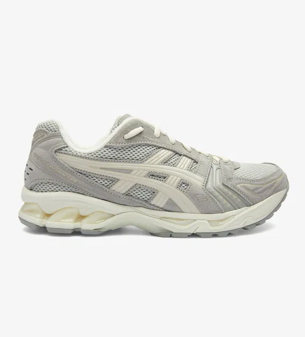Asics Gel-Kayano 14 Unisex Krem/Gri Spor Ayakkabı - Görsel 1