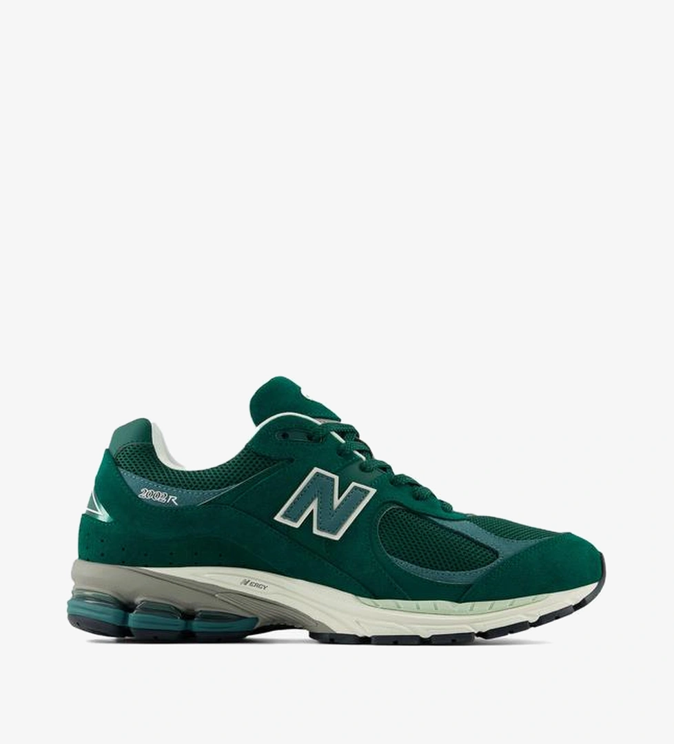 New Balance 2002R Unisex Yeşil Spor Ayakkabı - Görsel 1