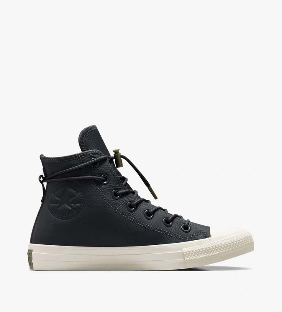 Converse Chuck Taylor All Star Shadow Woods Unisex Lacivert Deri Sneaker - Görsel 1