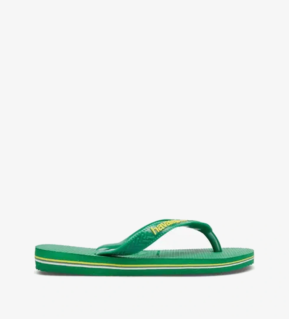 Havaianas Hav. Brasil Logo Bebek Yeşil Terlik - Görsel 1