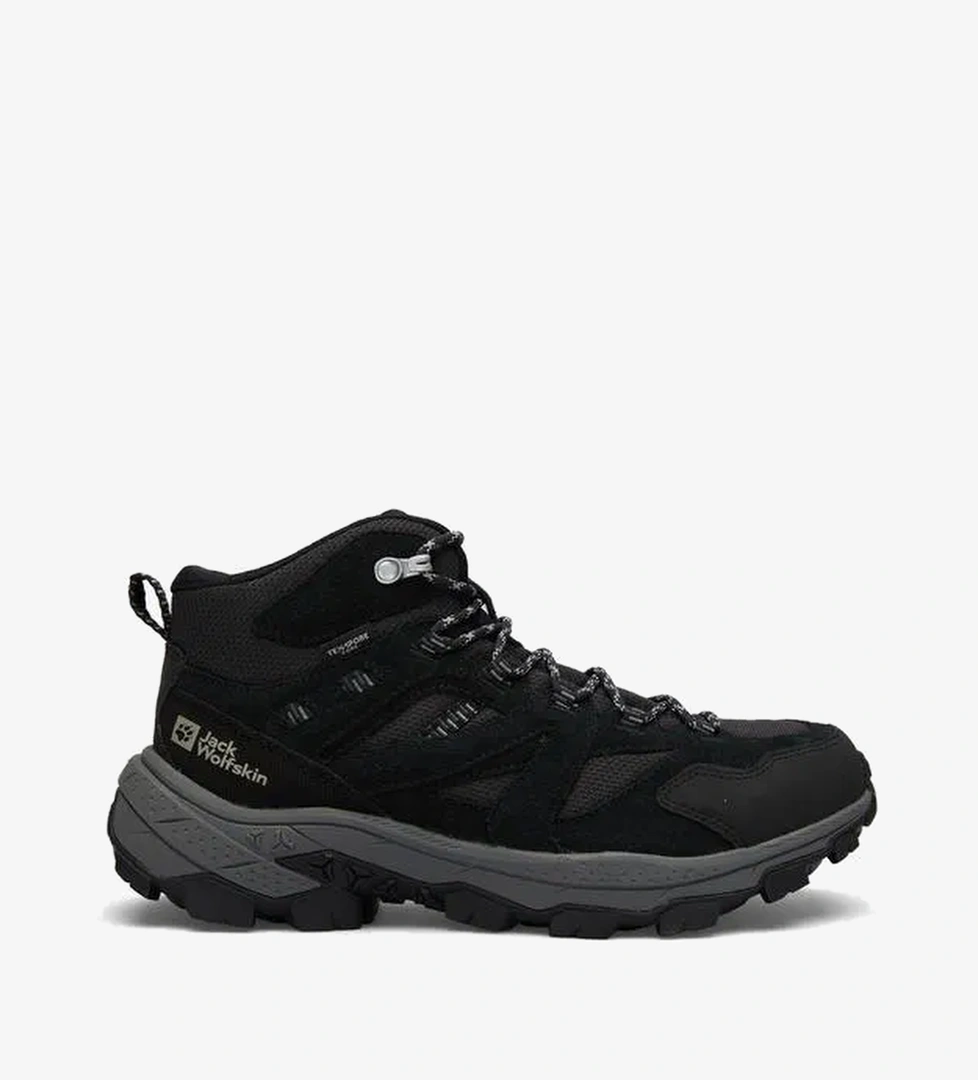 Jack Wolfskin Vojo Tour Texapore Mid Su Geçirmez Erkek Siyah Bot - Görsel 1