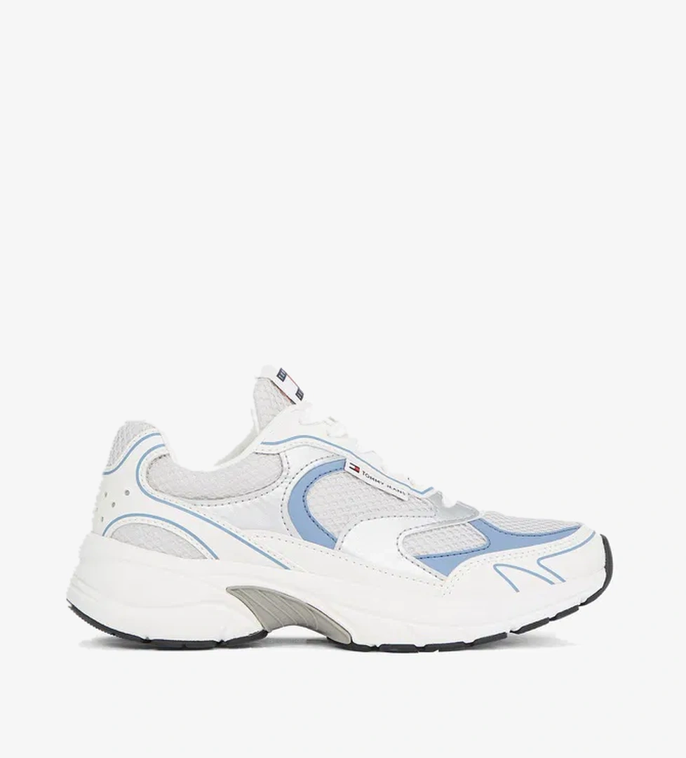 Tommy Hilfiger The Coney Metallic Kadın Mavi Spor Ayakkabı