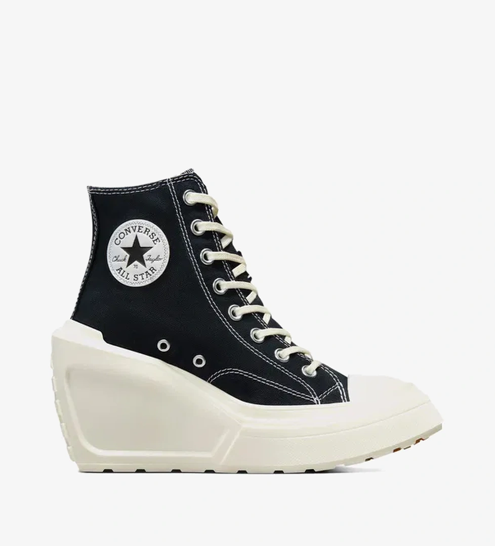 Converse Chuck 70 De Luxe Wedge Kadın Siyah Sneaker