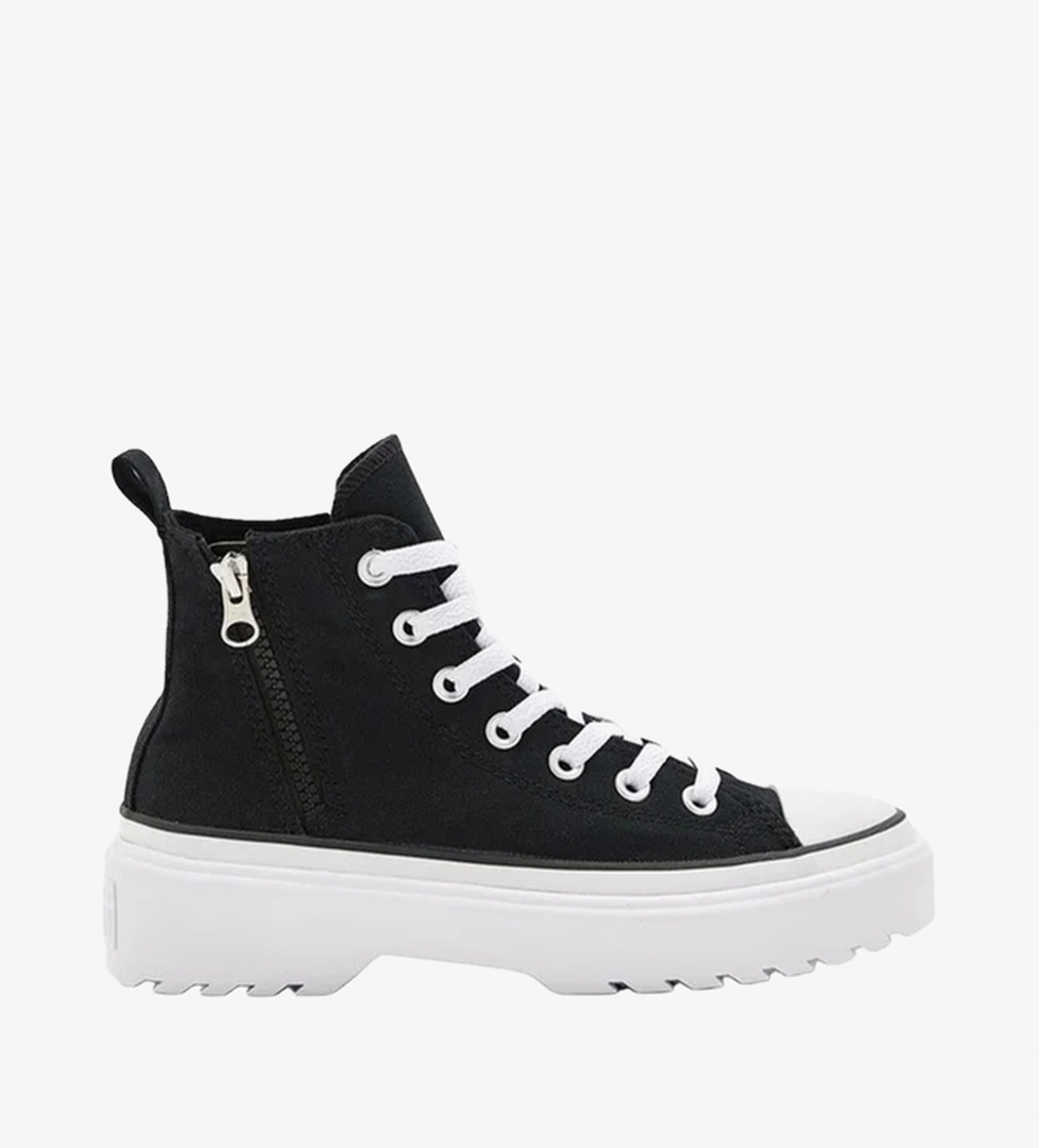 Converse Chuck Taylor All Star Lugged Lift Genç Siyah Sneaker - Görsel 1