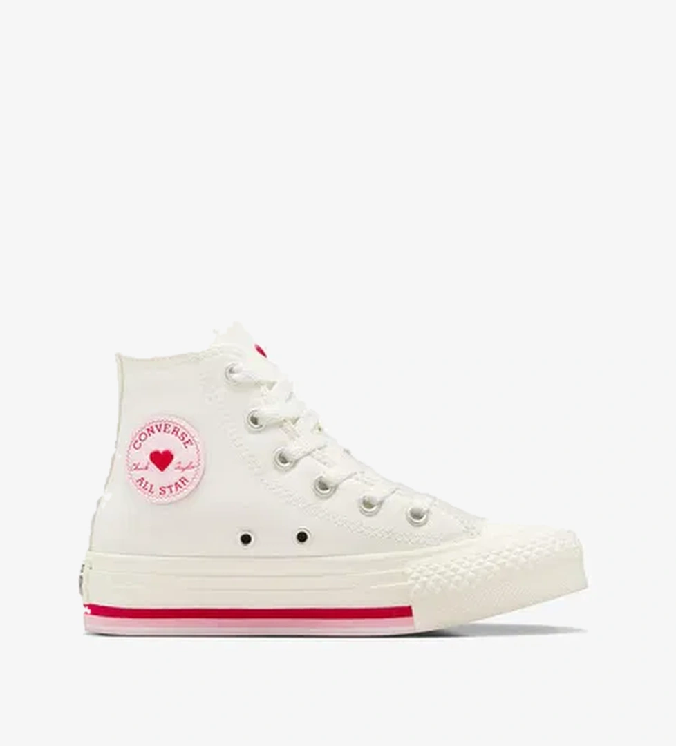 Converse Chuck Taylor All Star EVA Lift Çocuk Beyaz Platform Sneaker