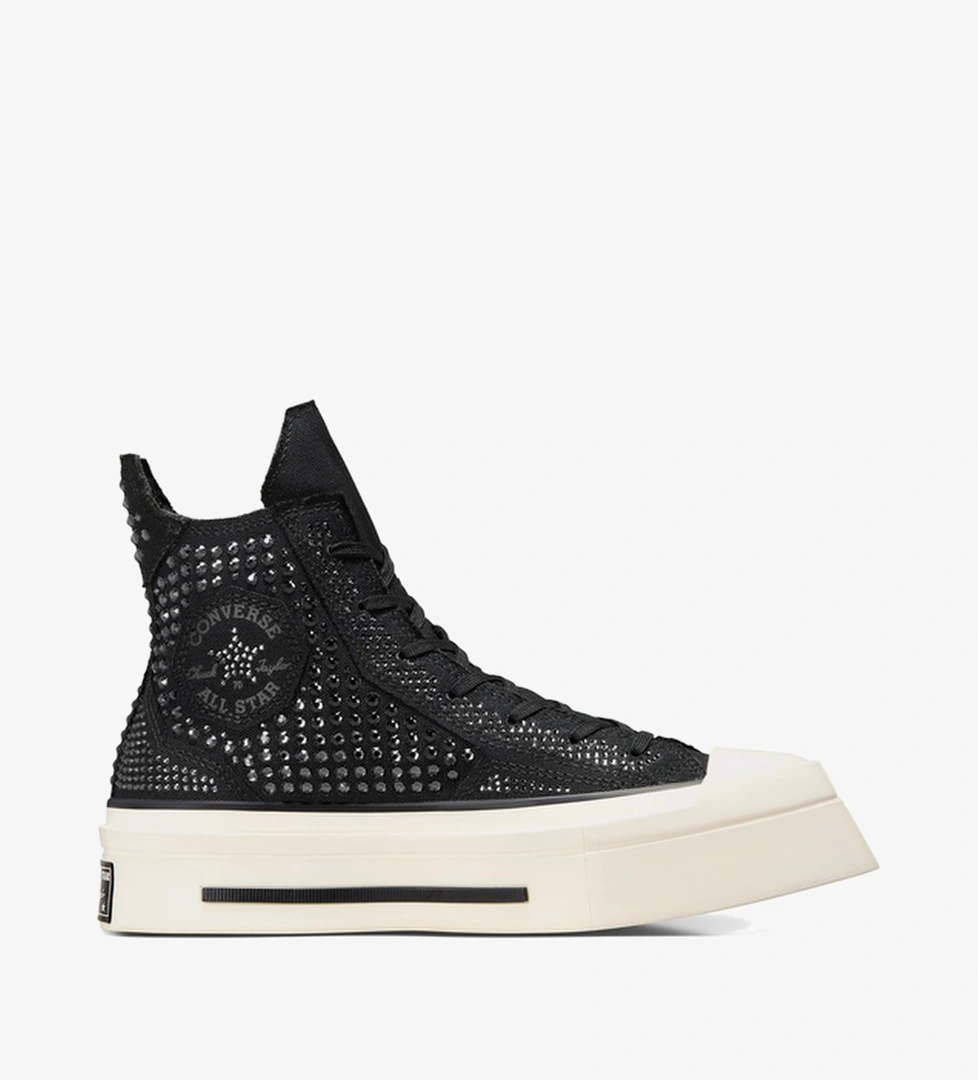 Converse Converse Chuck 70 De Luxe Squared Kadın Siyah Sneaker Superstep'te! Siyah - 1. görsel