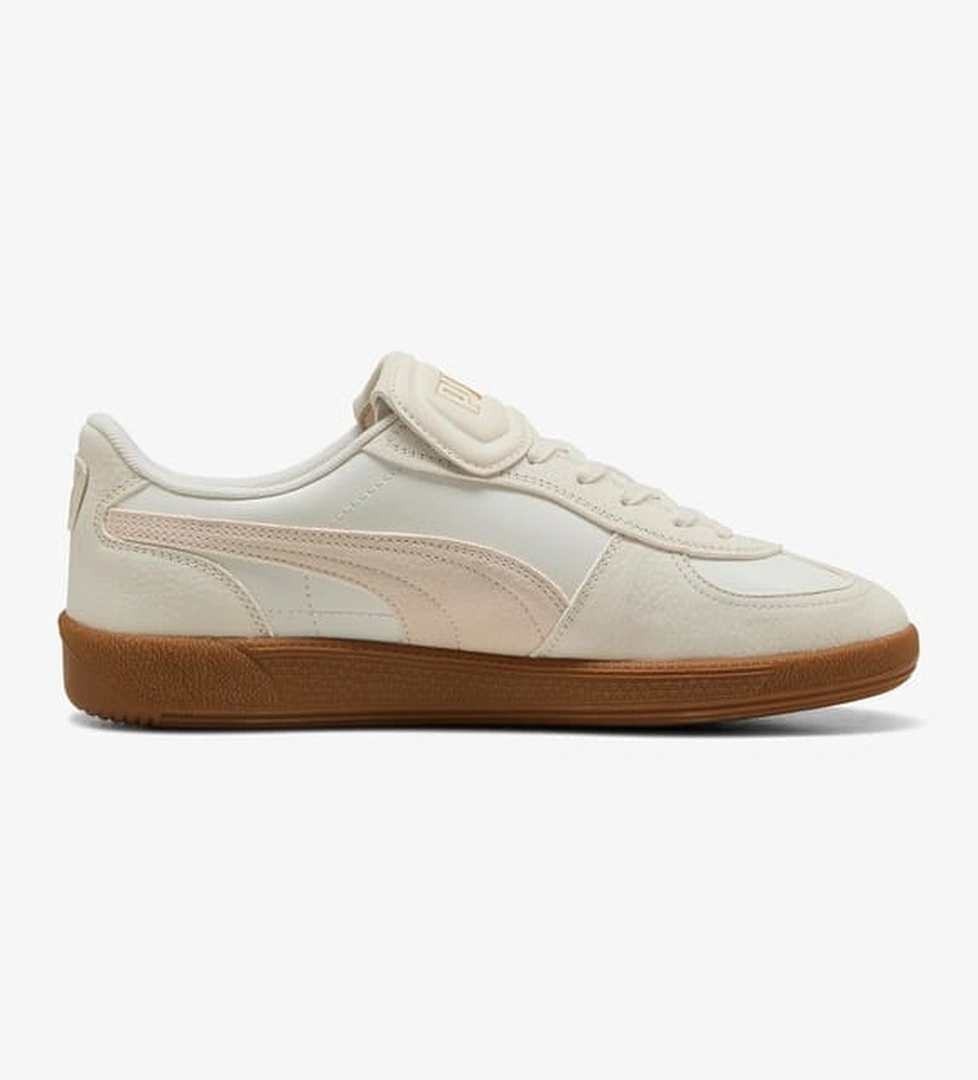Puma Palermo Premium Unisex Krem Spor Ayakkabı - Görsel 1