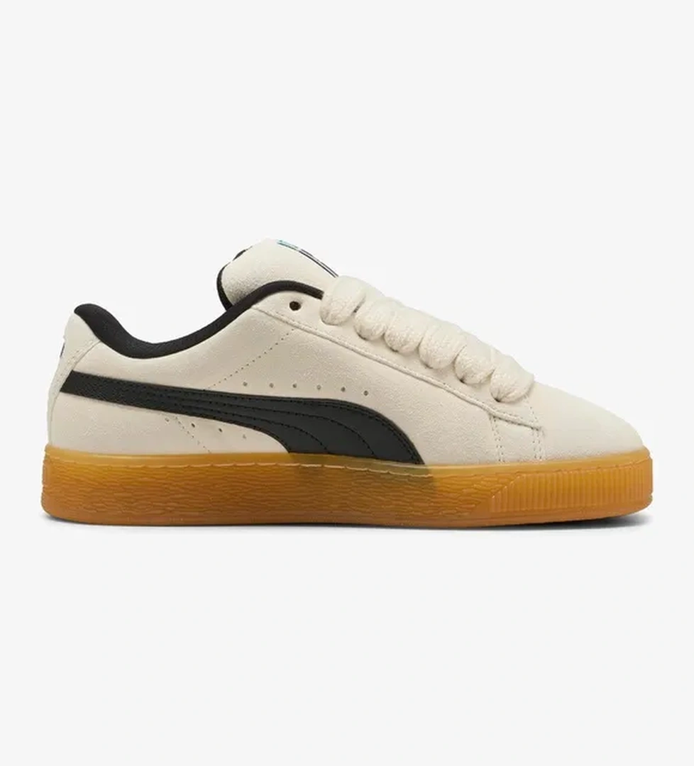 Puma Puma Suede Xl Dark Risk Unisex Kadın Krem Spor Ayakkabı model görseli