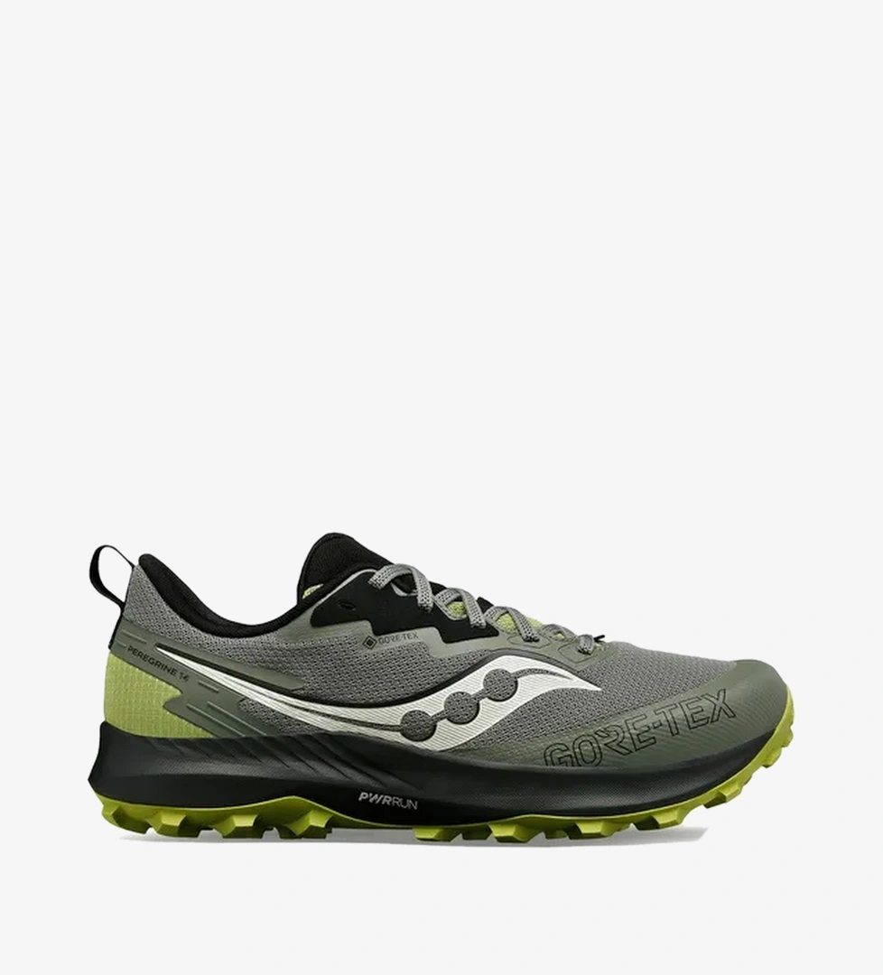 Saucony Peregrine 14 Gore-Tex Erkek Gri Spor Ayakkabı