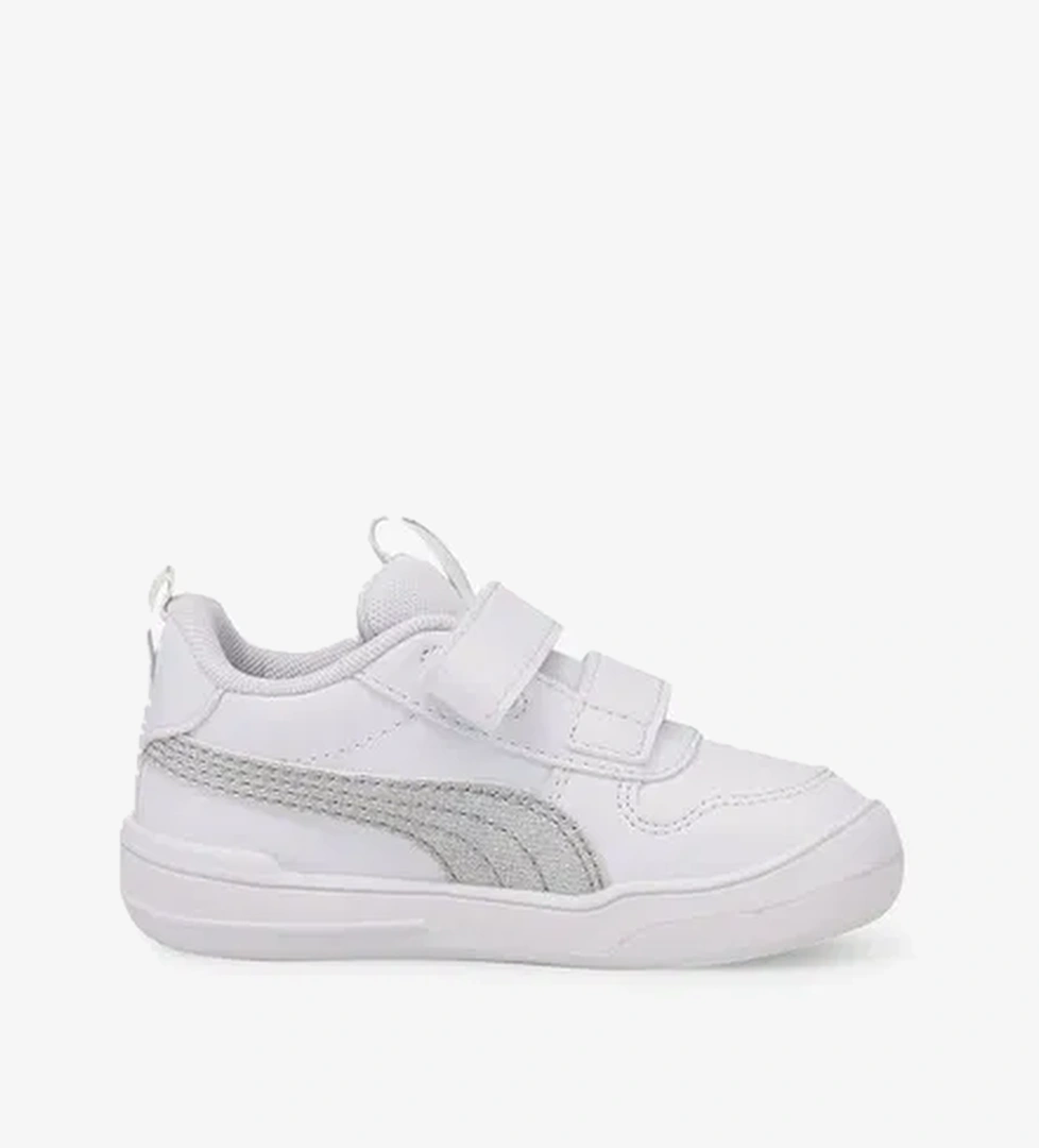 Puma Multiflex Glitz V inf Bebek Beyaz Spor Ayakkabı - Görsel 1