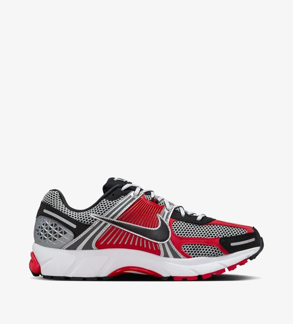 Nike Zoom Vomero 5 University Red Erkek Gri/Kırmızı Sneaker