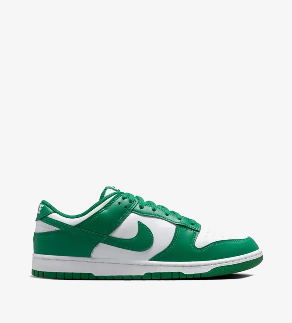 Nike Dunk Low Retro Erkek Beyaz/Yeşil Sneaker
