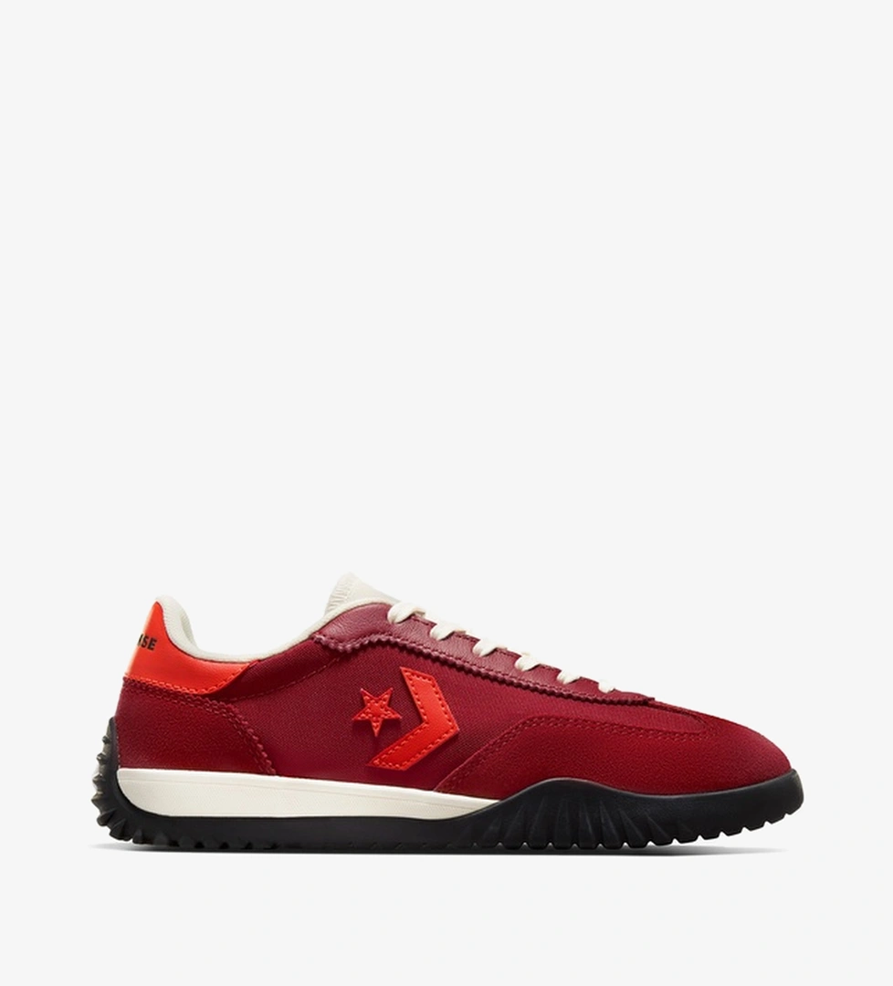 Converse Run Star Trainer Unisex Kırmızı Deri Sneaker