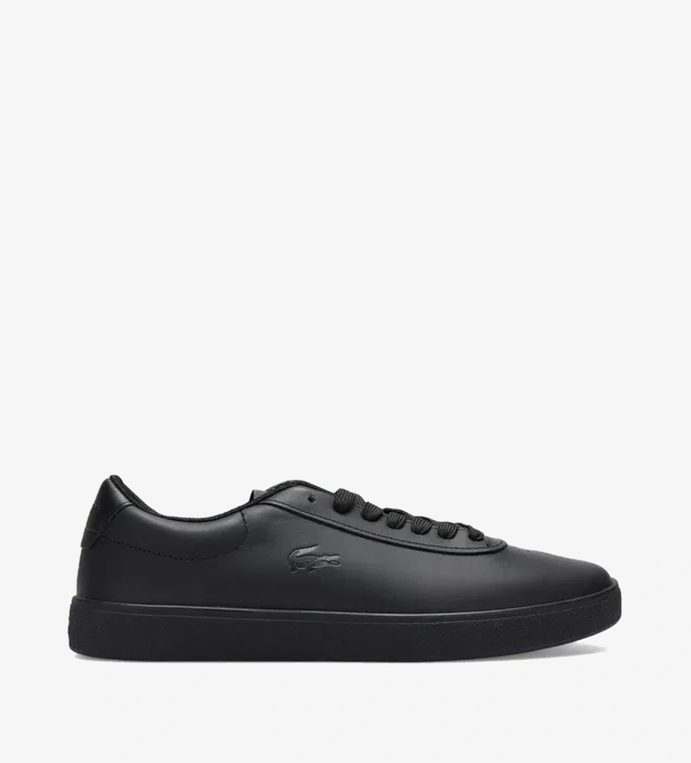 Lacoste Baseshot Evo Leather Erkek Siyah Sneaker