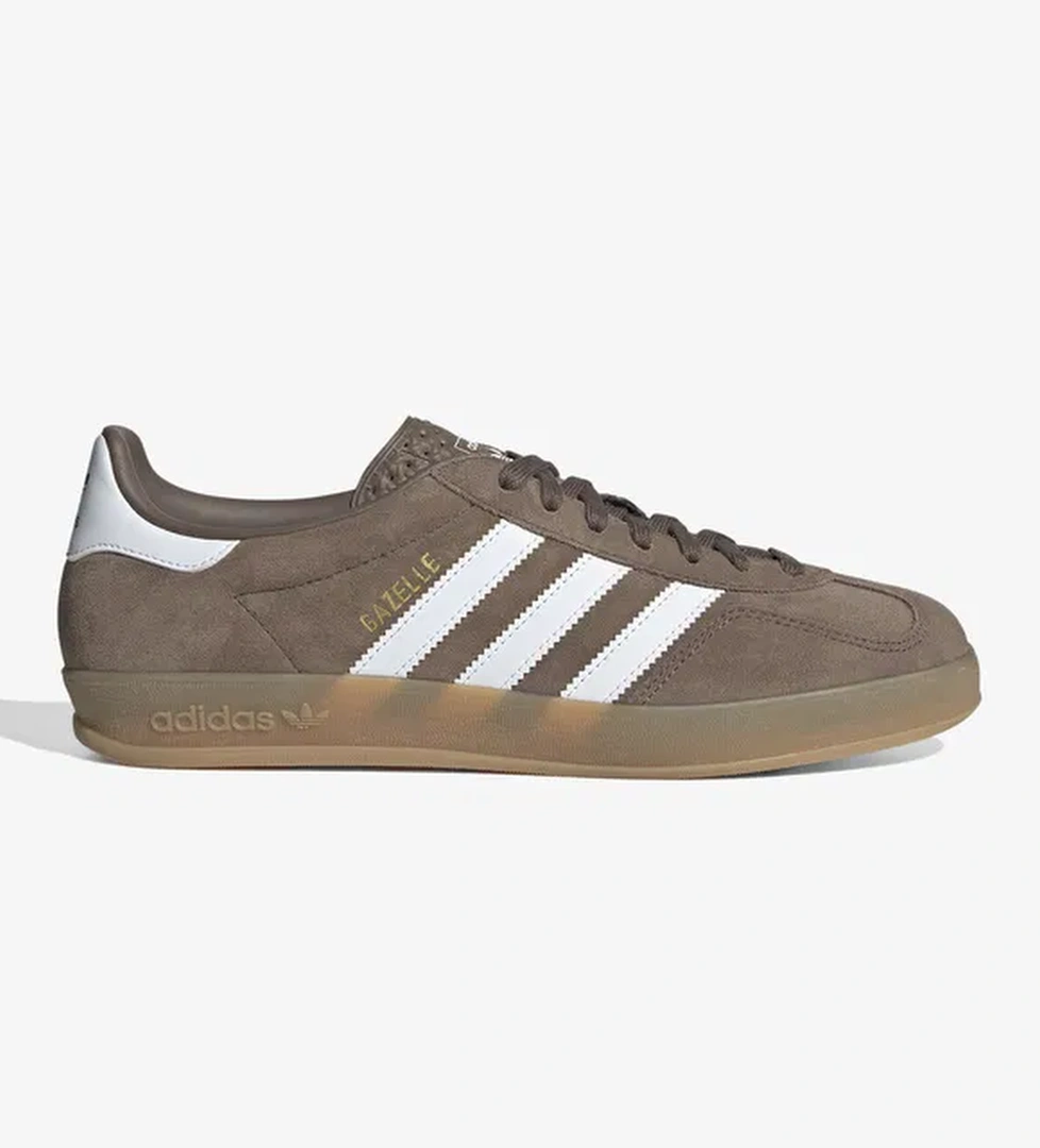 adidas Originals Gazelle Indoor Unisex Kahverengi Spor Ayakkabı - Görsel 1