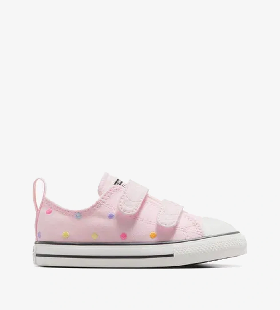 Converse Chuck Taylor All Star 2V Polka Dots Bebek Pembe Sneaker