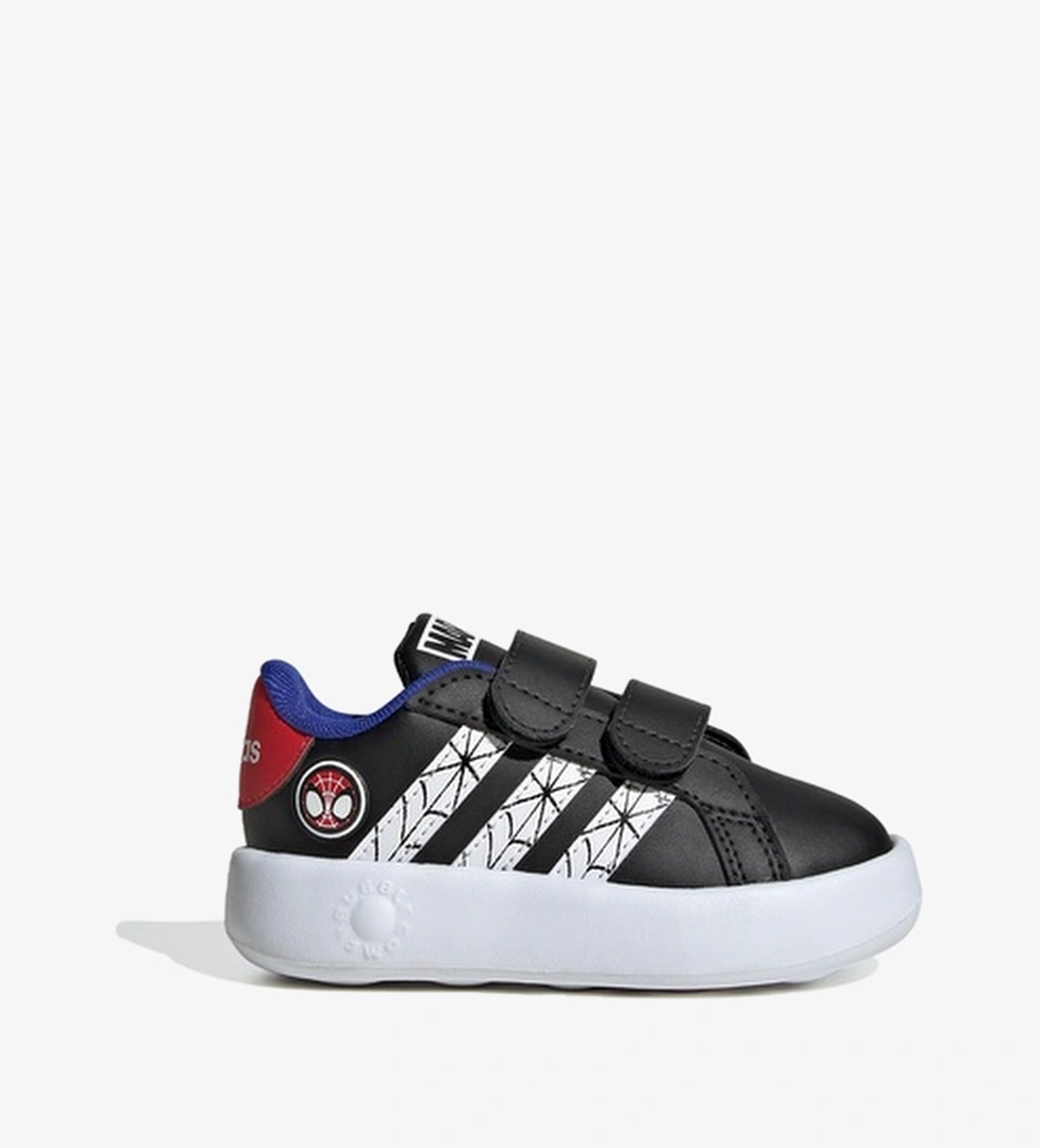 adidas Marvel Grand Court Spıder-Man Siyah Bebek Spor Ayakkabı