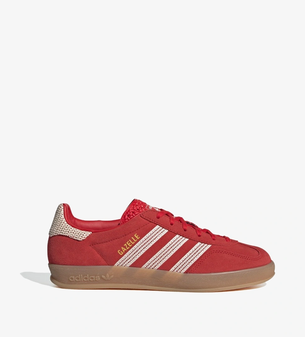 adidas Gazelle Indoor Kadın Kırmızı Spor Ayakkabı