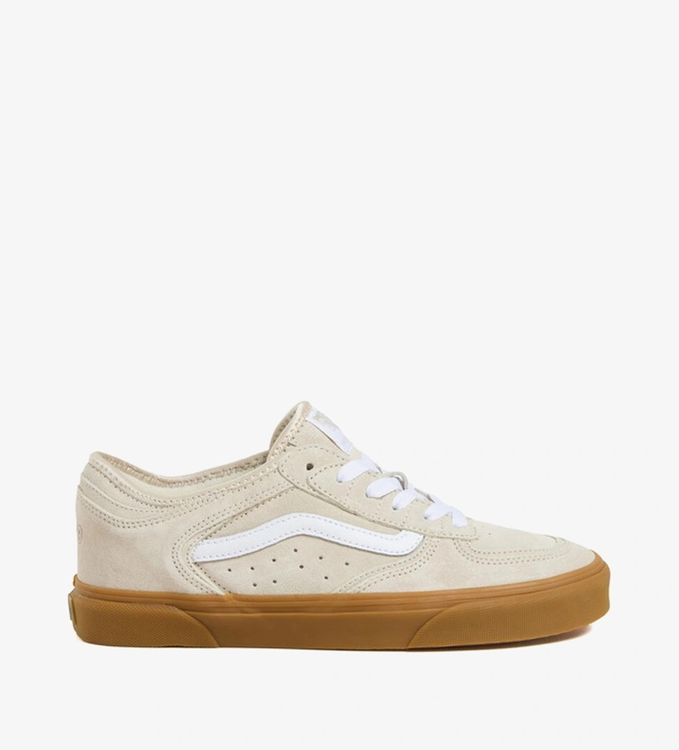Vans Rowley Classic Unisex Krem Sneaker - Görsel 1