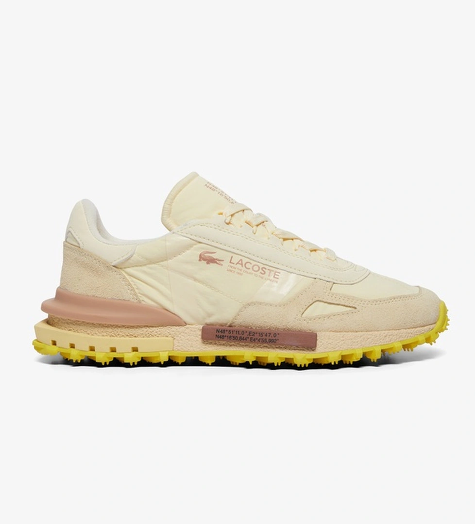 Lacoste Elite Active Erkek Krem Sneaker