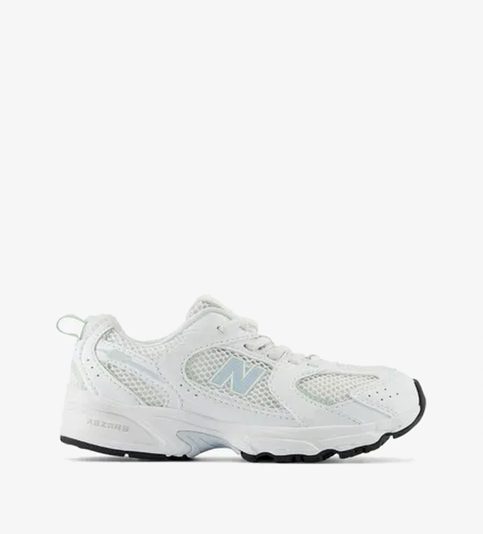 New Balance 530 Çocuk Beyaz Spor Ayakkabı - Görsel 1