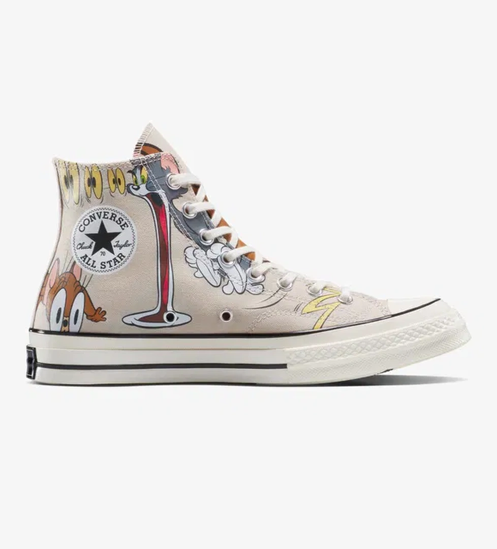 Converse x Tom & Jerry Chuck 70 Unisex Bej Sneaker