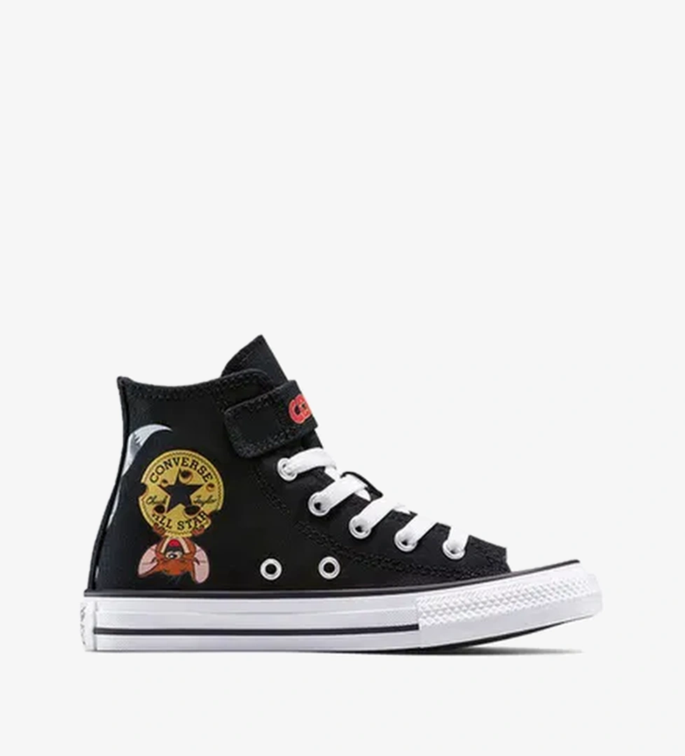 Converse X Tom & Jerry Chuck Taylor All Star Easy-On Çocuk Siyah Sneaker