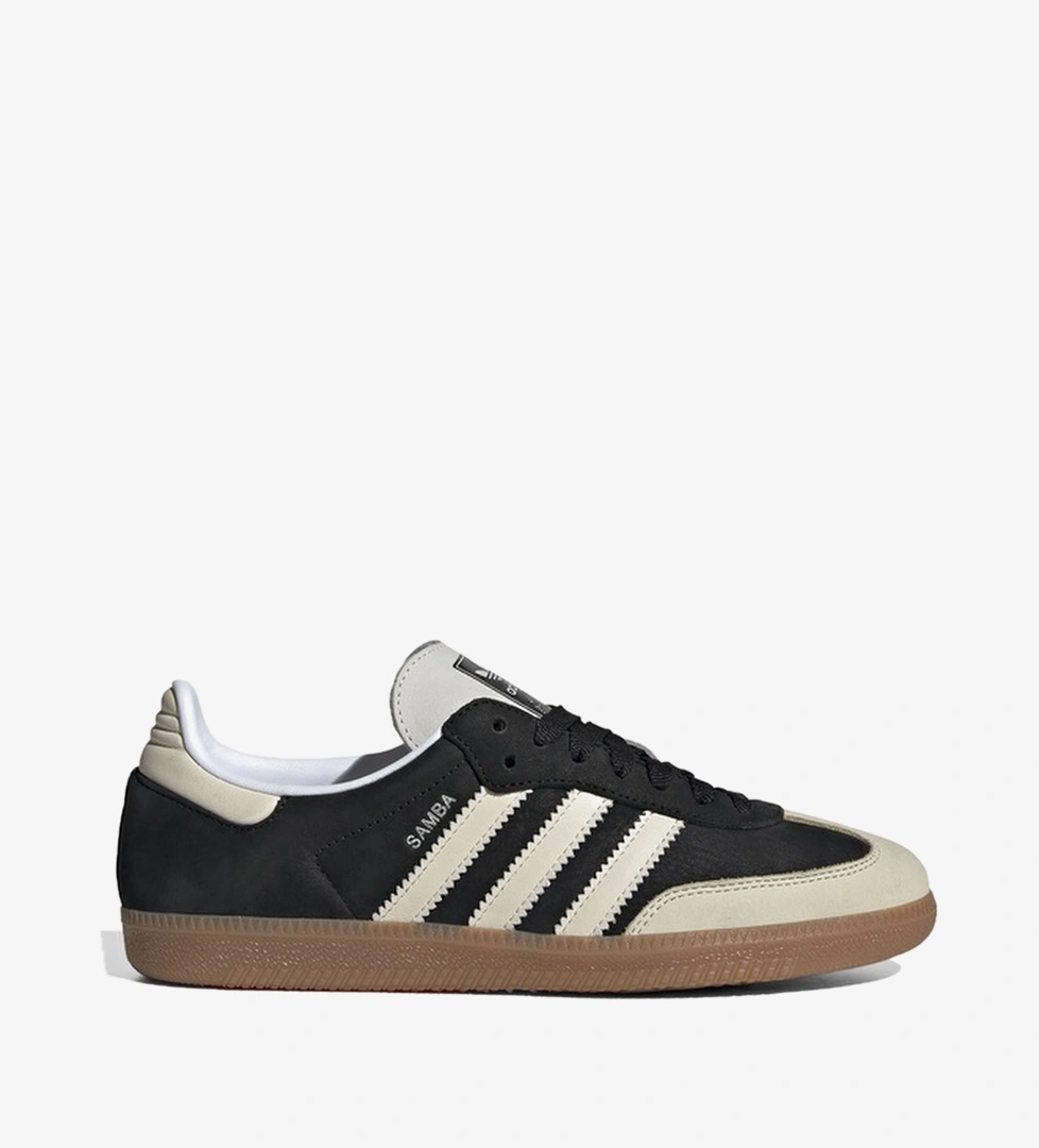 adidas Samba OG Kadın Krem/Siyah Spor Ayakkabı