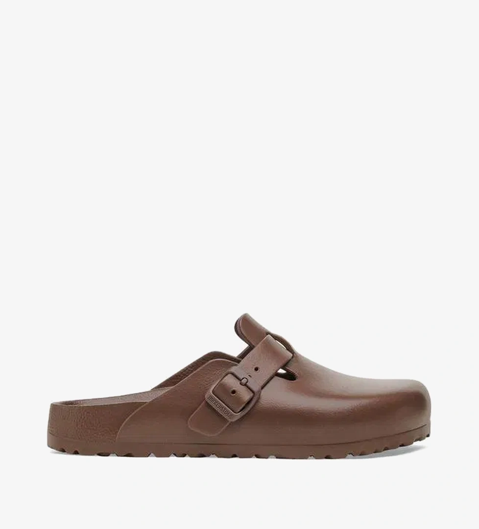Birkenstock Boston Eva Erkek Kahverengi Terlik - Görsel 1