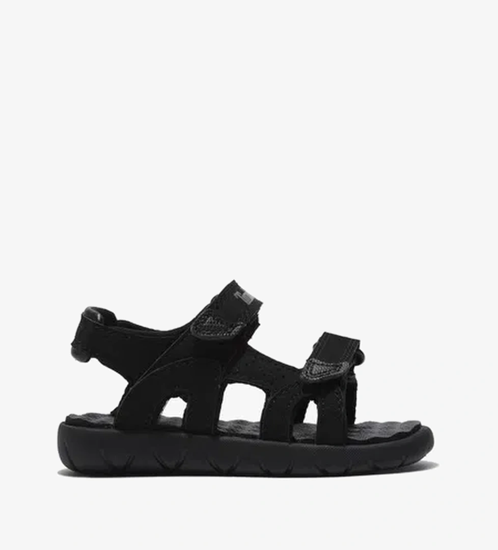 Timberland Perkins Row Backstrap Bebek Siyah Sandalet - Görsel 1