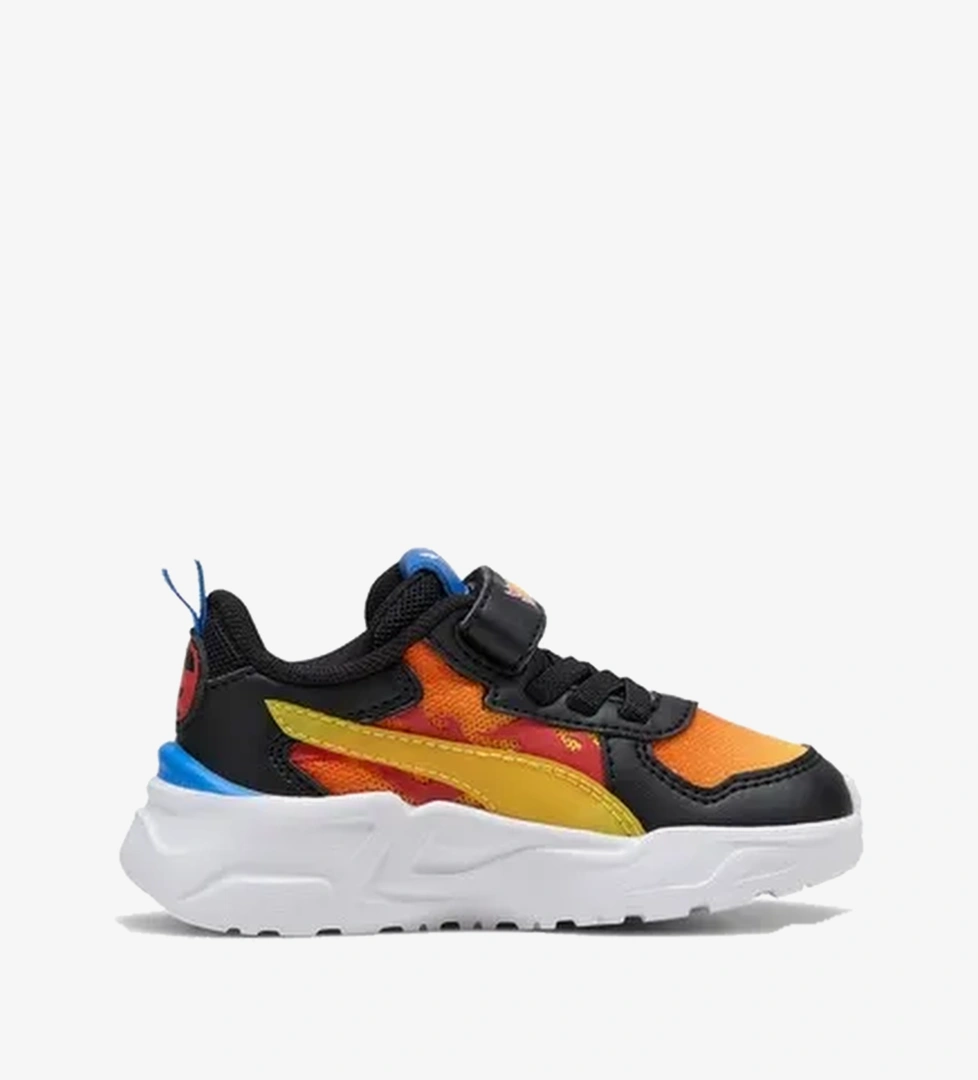 Puma Trinity Lite Hot Wheels AC INF Bebek Siyah Spor Ayakkabı