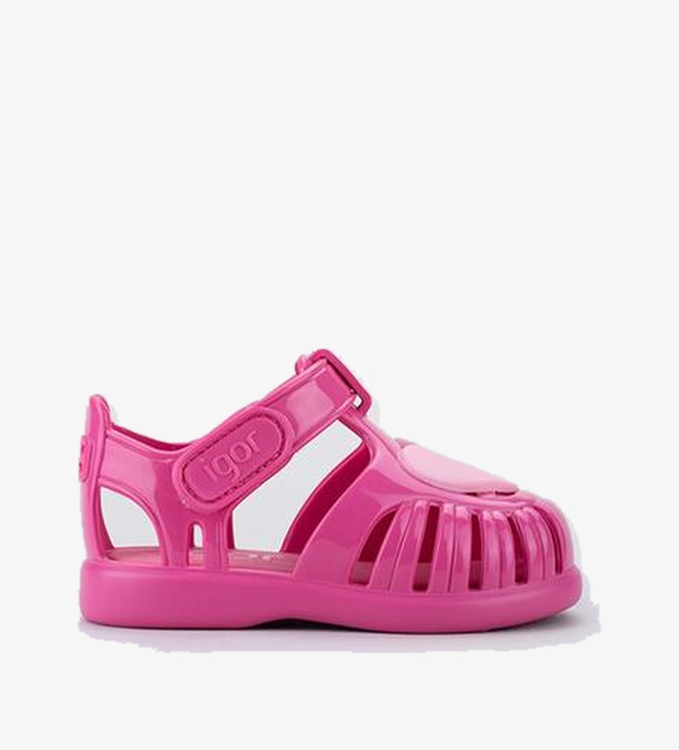 Igor Tobby Gloss Love Bebek Pembe Sandalet - Görsel 1