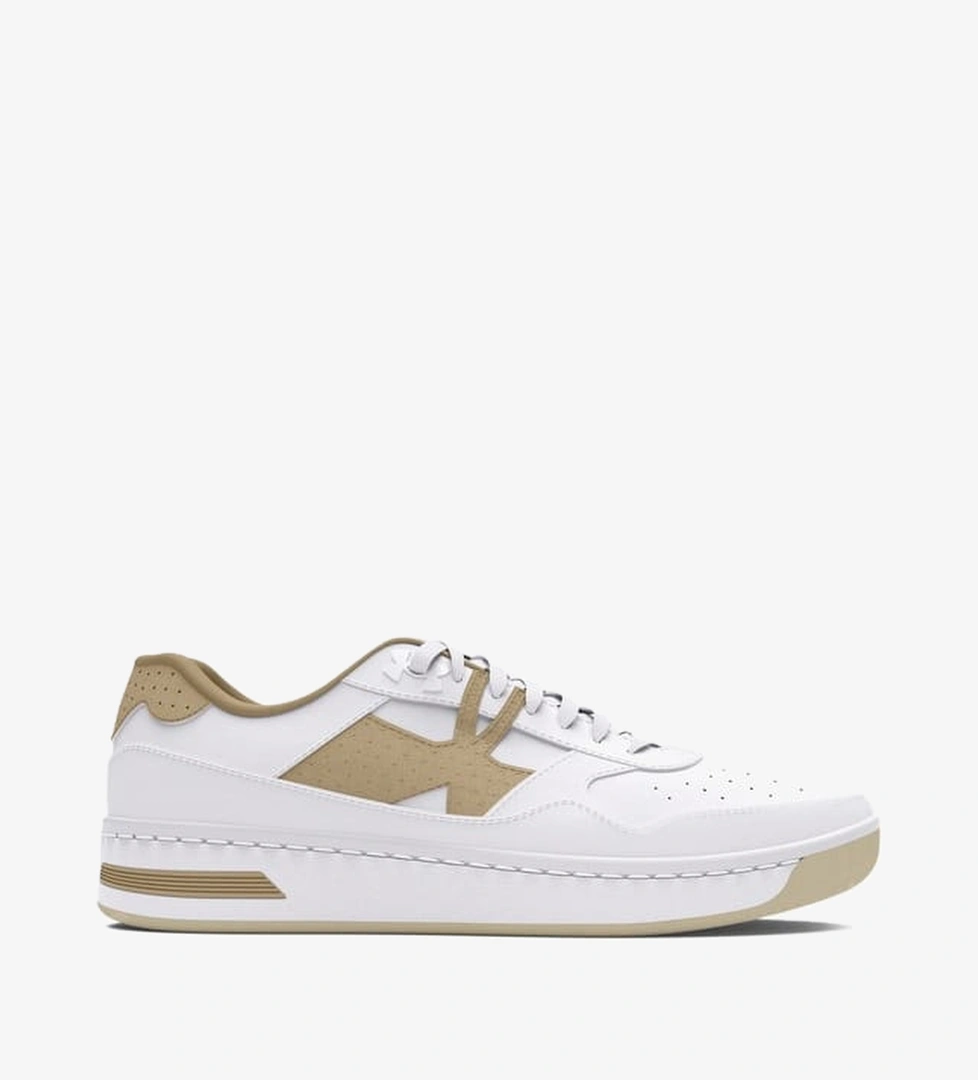 Under Armour Court 96 Suede Erkek Beyaz Spor Ayakkabı - Görsel 1