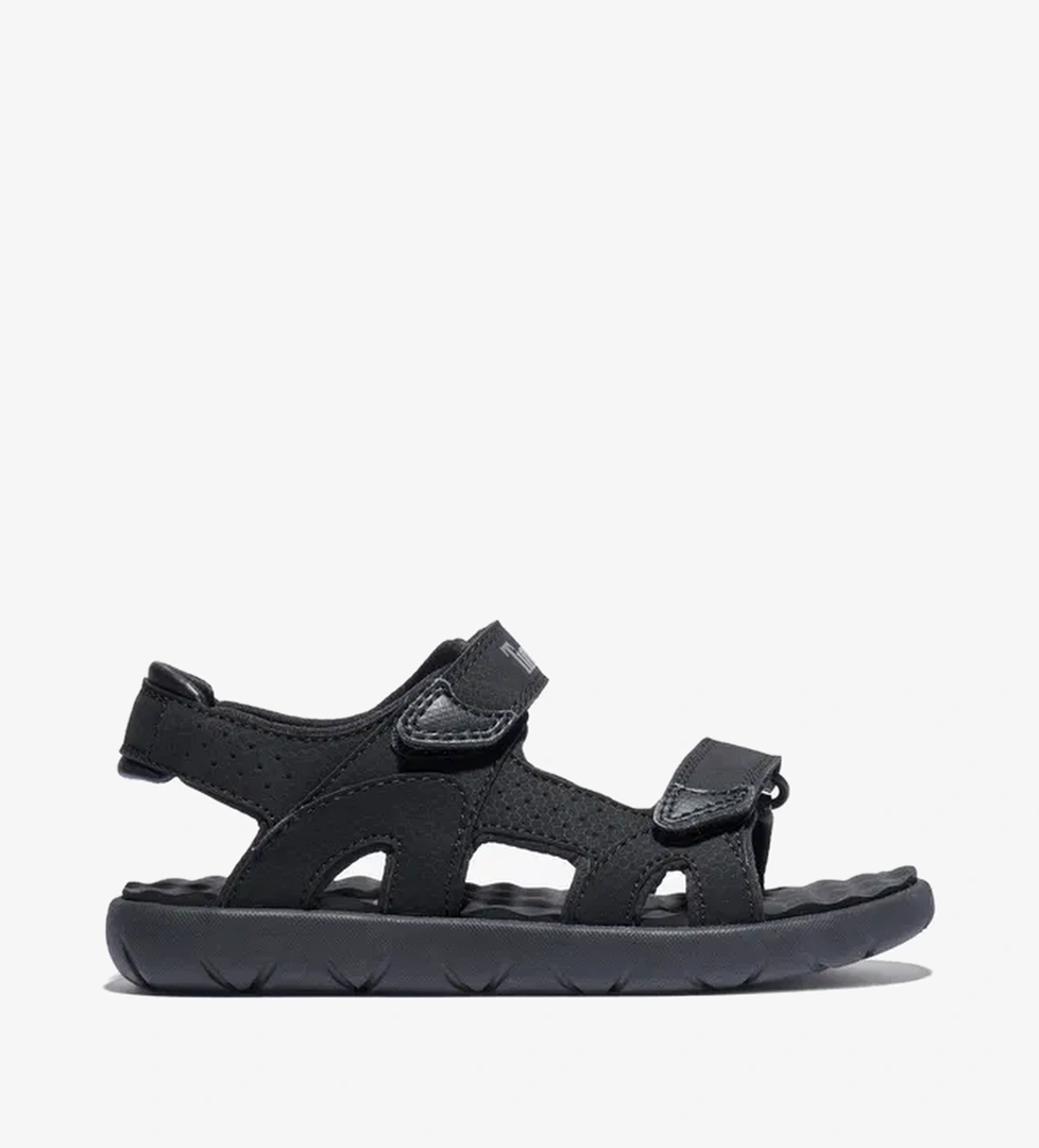 Timberland Perkins Low Arkadan Bantlı Çocuk Siyah Sandalet - Görsel 1