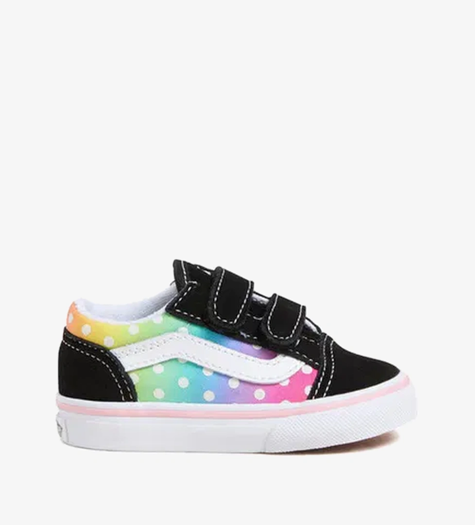 Vans Old Skool V Bebek Siyah Sneaker